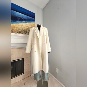 100% Pure Australian Superfine Wool Coat • Made in Korea